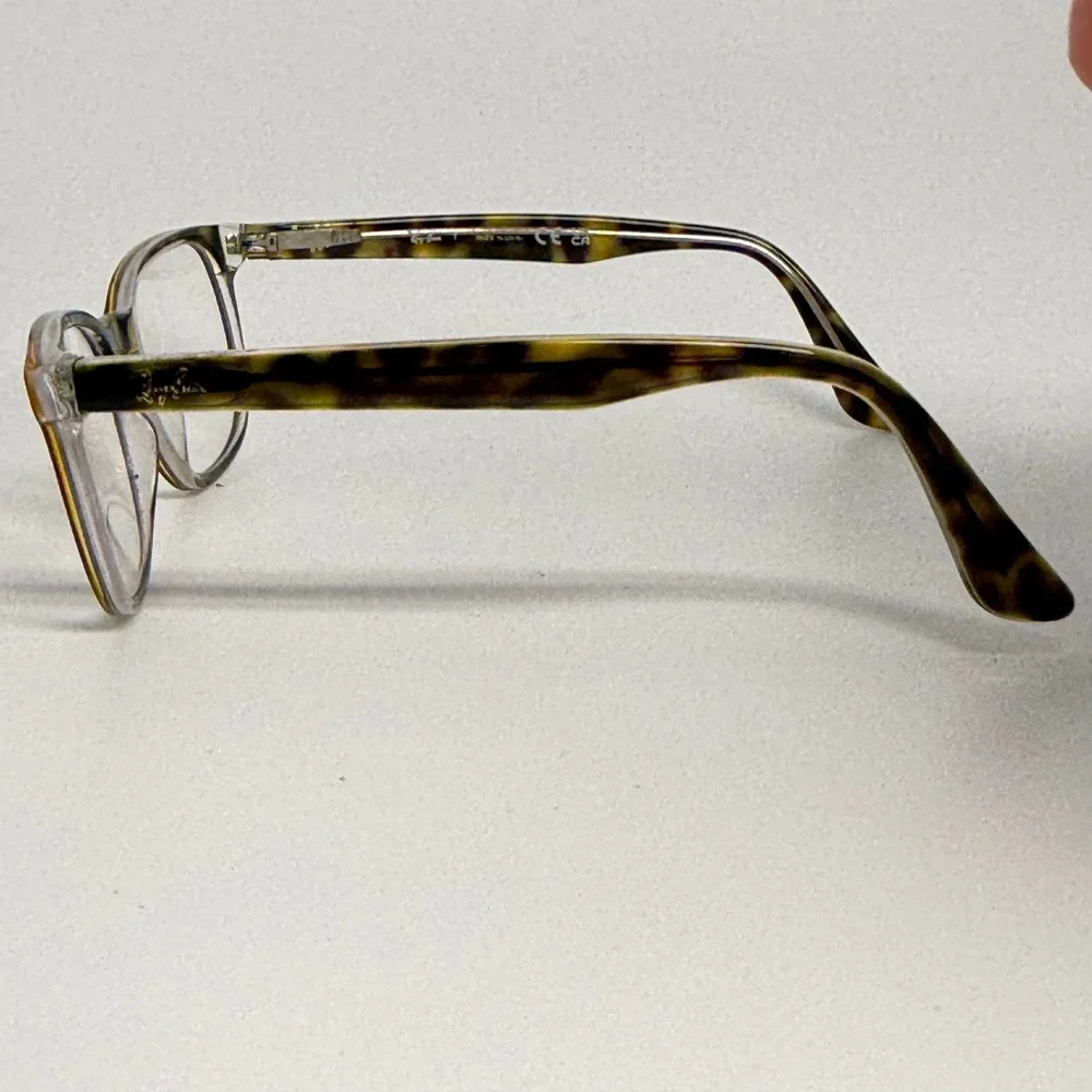 Ray-Ban RB1592 3805 Tortoise Shell Rectangular Eyeglass Frames 48-16-130